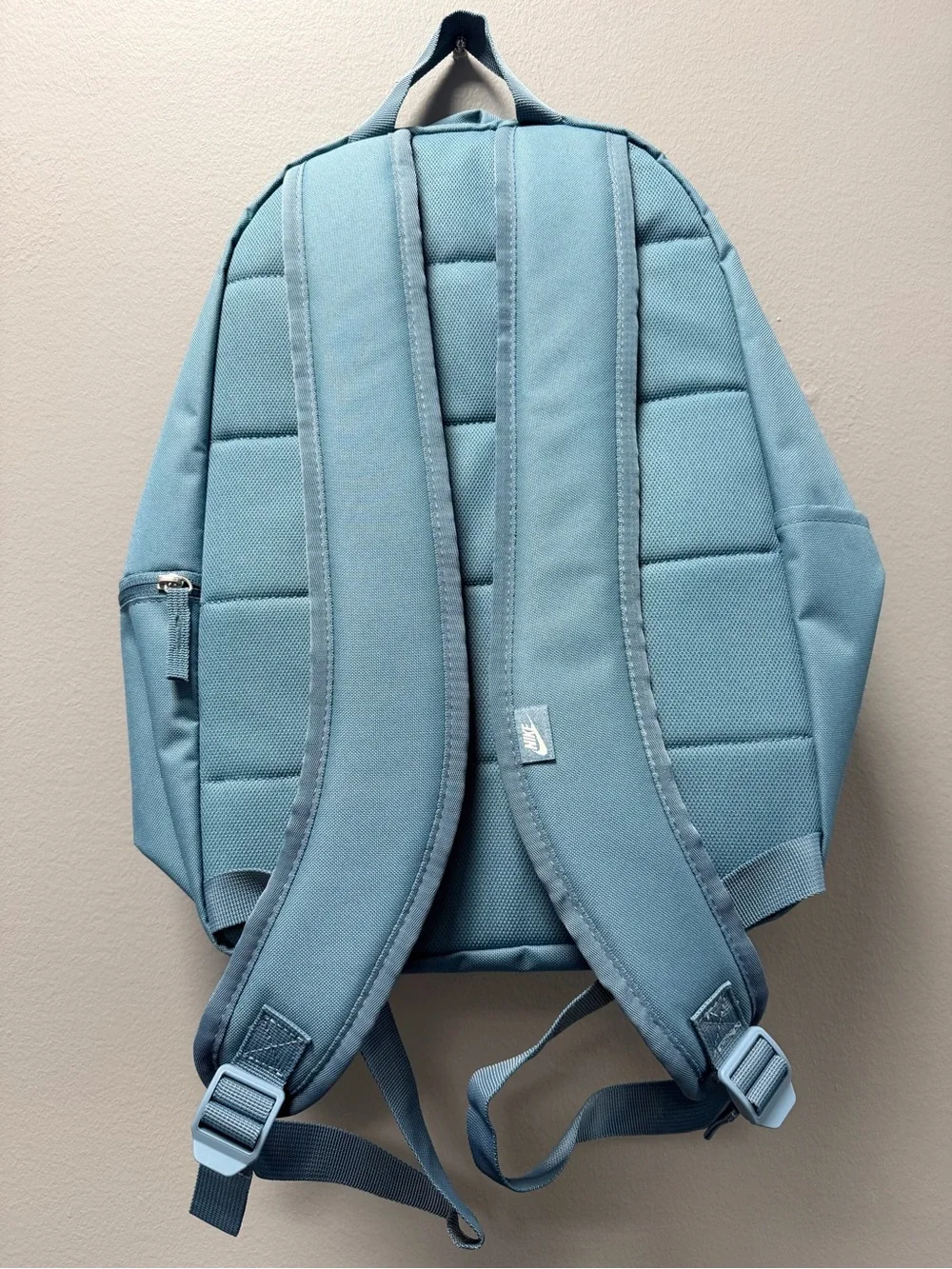 Nike Heritage Backpack Smoke Blue White Logo NWT DC4244-006 25L